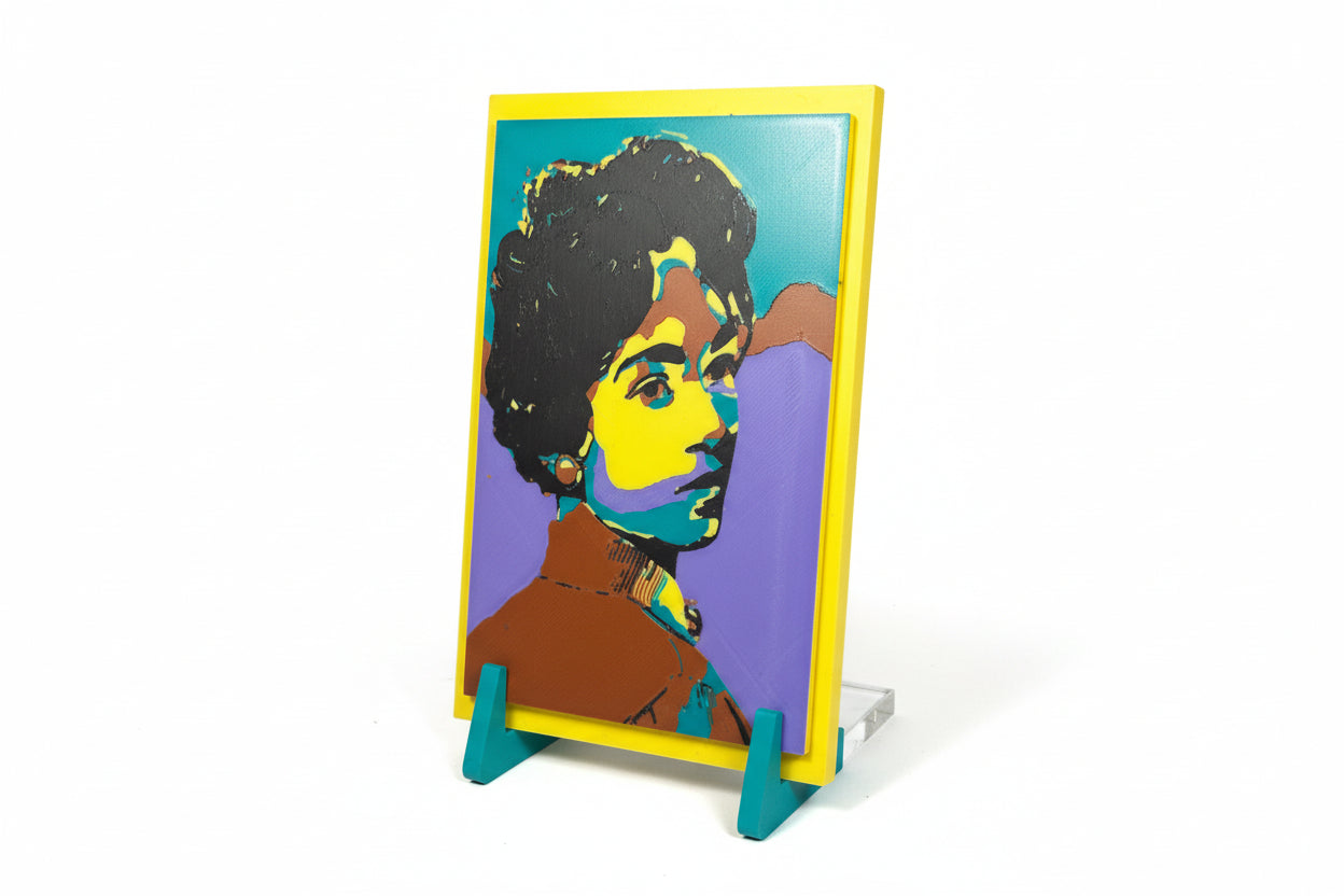 Custom 4x6 layered photo art
