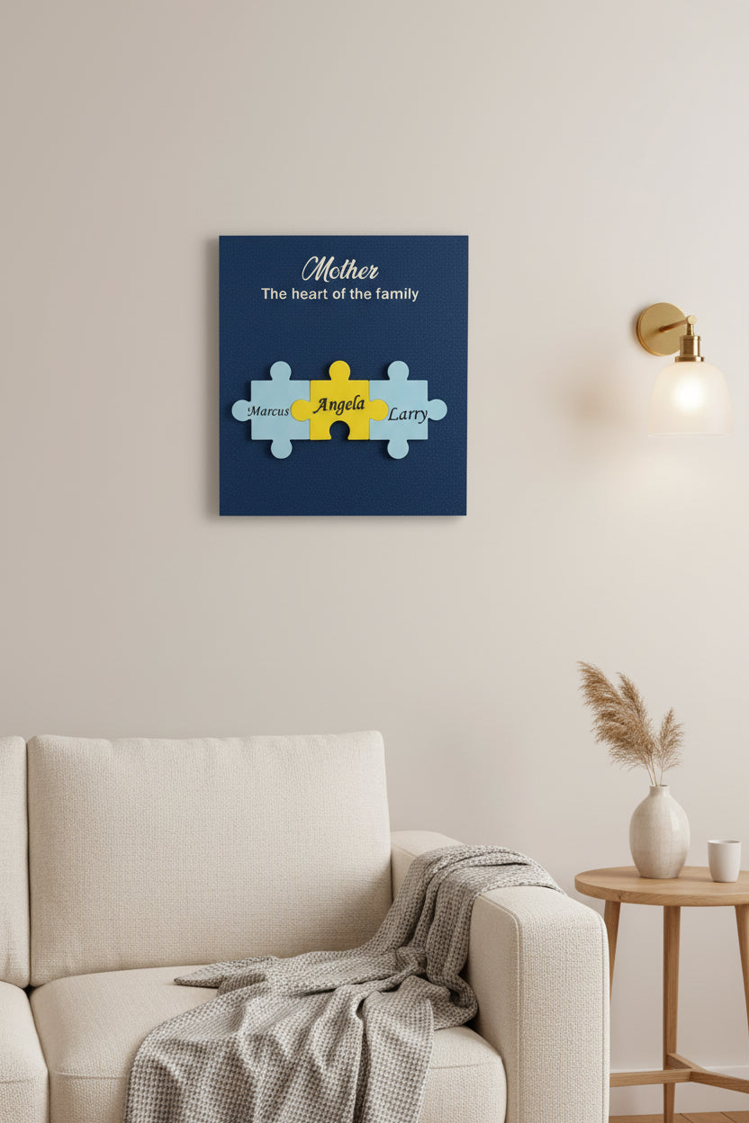 Customized Mother Puzzle Frame