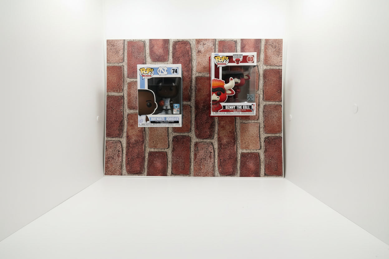 Wall-Mounted Display Shelf